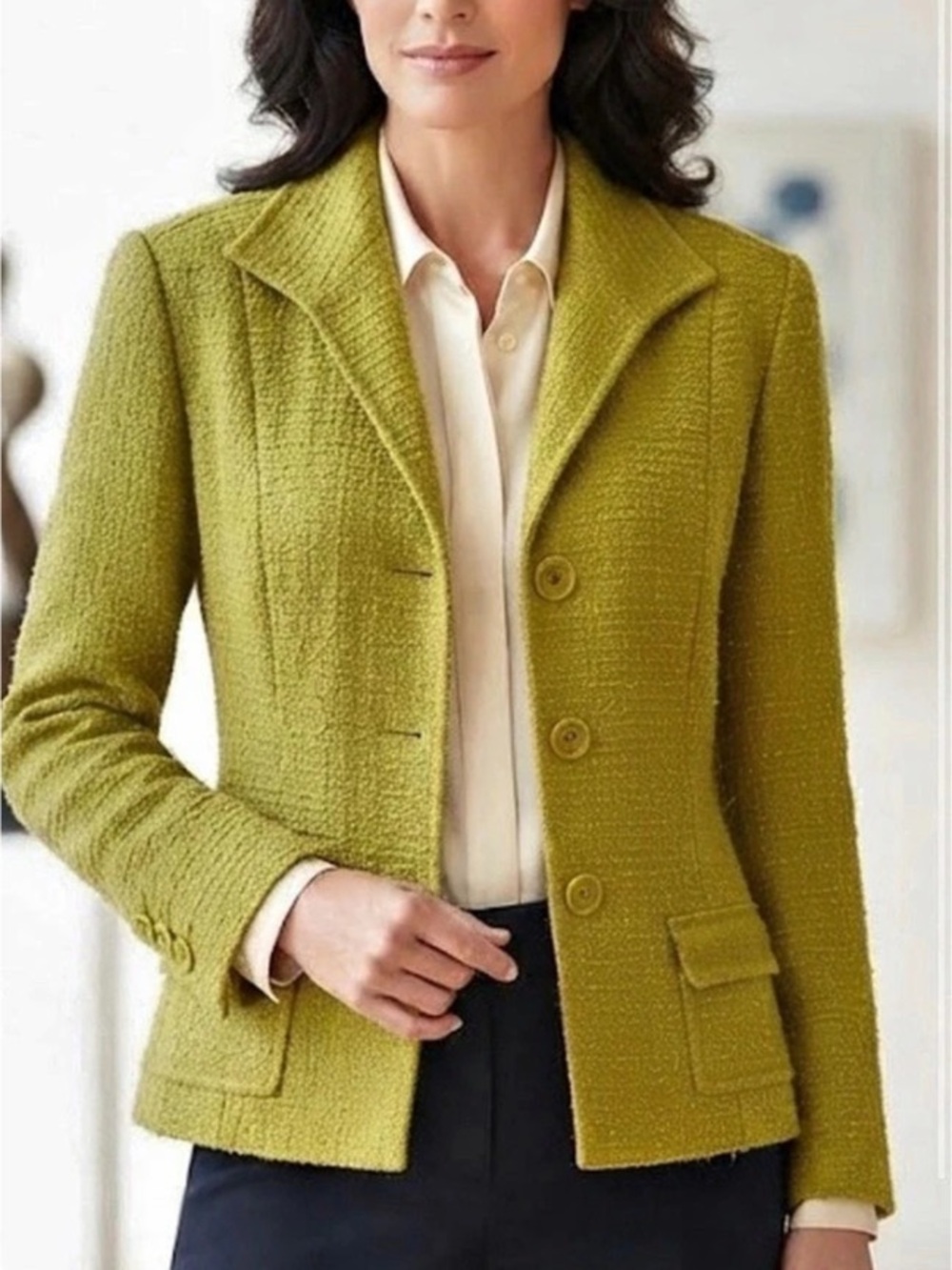 Women's Green Blazer